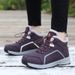 Men's And Women's Snow Boots, Walking Shoes, Warm And Thick Velvet Men's Shoes, Outdoor Cotton Shoes, Dad Shoes, Mom Shoes_vogvips.com