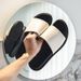3031 Men's Summer Leather Slippers With Foot One Line, Suitable For Wearing Outside, Non Slip, Bathroom, Shower, And_vogvips.com