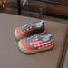 Kids Slip-On Canvas Shoes – Elastic Band Design, Mango Print, Lightweight & Comfortable For Indoor/Outdoor (Toddler & Preschool)_vogvips.com