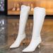 Over-the-Knee 2024 Autumn Winter New Pointed Toe Simple Slim High Heel Long Boots For Women_vogvips.com