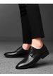Men's Casual Leather Shoes Dress Style Thick Root Work Men's Shoes Men's_vogvips.com