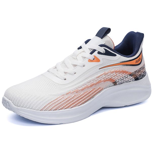 Autumn New Men's Shoes, Fly Woven Shoes, Breathable Sports Shoes, Casual Shoes, Plus Size Trendy Shoes_vogvips.com