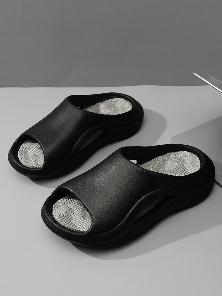 Men’s Shoes Men's Summer Outdoor Non Slip Thick Soled Slippers Sports Fashion Couple Home Couple Bathroom Soft Soled Sandals Women_vogvips.com