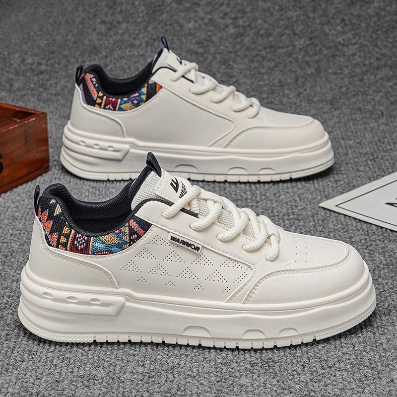 Little White Shoes Men's New Summer Lightweight Casual Board Shoes Youth Retro Versatile Sports Breathable_vogvips.com