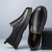Suitable For All Seasons Autumn Men's Business Casual Genuine Leather Sole Soft Surface Slip-On Non-Slip Breathable Middle-Aged And Elderly Dad_vogvips.com