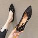 Fashion Plus Size Flats Pointed Flat Shoes_vogvips.com