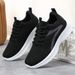Casual Versatile Flats Soft Sole Lightweight Breathable Mesh Cross-Border Women's Shoes_vogvips.com