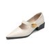 Pointed Single Shoes Women's Thick Heel With Shallow Mouth Mary Jane Shoes Sexy Temperament High Heels_vogvips.com