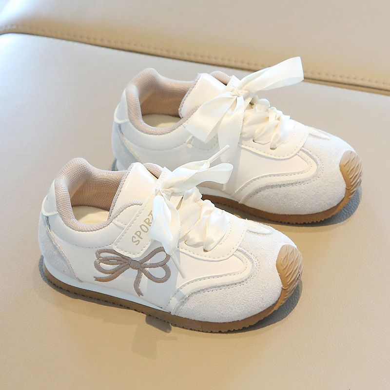 Forrest Gump 2026 Spring And Autumn New Children's Sports Casual Little Girls' White Soft Sole Baby Running Shoes_vogvips.com
