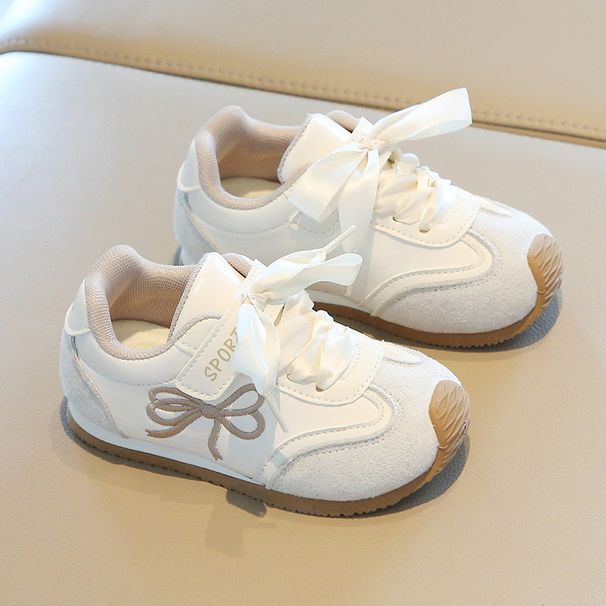 Forrest Gump 2026 Spring And Autumn New Children's Sports Casual Little Girls' White Soft Sole Baby Running Shoes_vogvips.com