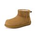 Weiwei Lady 579-1 Thick-Soled Snow Boots For Women, Winter Warm Northeast Cotton Shoes, Fleece-Lined And Thickened Short Boots_vogvips.com