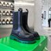 Leather Skinny Elastic Midsole Chimney New Short Thick Soled Martin Boots, Women's Boots_vogvips.com