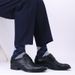 1/5 Pairs Men Diamond Pattern Business Mid Tube Anti Odor Sweat Absorbing Comfortable Breathable All Season Casual Socks_vogvips.com