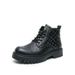 Men's Shoes Thick Soled Height Increasing Martin Boots Men's Simple Slip On Short Boots Rubbed Color Retro British Leather Boots_vogvips.com
