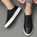 Fashion Mens Casual Genuine Leather Designer Lace-up Sneakers High Quality Outdoor Waking Shoes For Men Mocassin Hombre_vogvips.com
