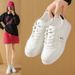 Little White Shoes Female And Female Students Leisure Sports Versatile Board Shoes Street Shooting_vogvips.com