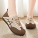 Women's Classic German Army Trainers | Slip-On Casual Sneakers | Breathable PU Leather & Mesh Upper | Vintage Style Comfort Shoes_vogvips.com
