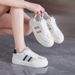 Spring And Summer New Height Increasing Breathable Student Board Women's Casual Versatile Trendy Single Korean_vogvips.com
