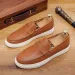 Men's Casual Lightweight Breathable Sneakers Men's Versatile Trendy Slip On White Shoes_vogvips.com