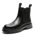italian Mens Fashion Punk Nightclub Dress Boots Black White Shoes Handsome Cowboy Platform Boot High Top Botas 240924_vogvips.com