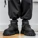 European Warm Series Beijiang Wolf Martin High Top Men's Thick Sole Height Increasing Outdoor Travel Work Camping Mid-Cut Couple Hiking Boots_vogvips.com