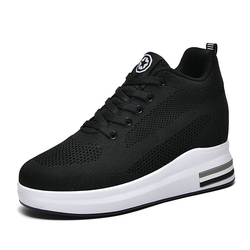 Long-term In Stock, Spring And Autumn Breathable Height-increasing Sports For Women, Casual Thick-soled Women's Travel_vogvips.com