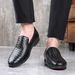 New Fashion Casual Loafers For Lightweight Slip-On Large Size Men's Leather Men Shoes_vogvips.com