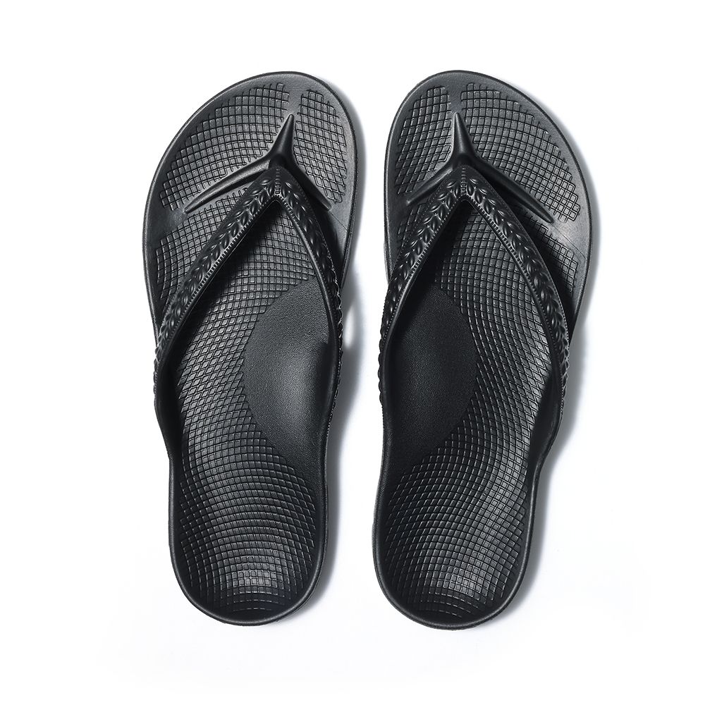 Crestar Orthopedic Flip Flops Women Men Fashion Beach Slippers With Arch Support Light House Sandals For Plantar_vogvips.com