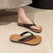 Flip-Flops Versatile Internet Celebrity INS For Women Summer Outdoor Thick Sole Non-Slip Odor-Resistant Beach Sandals_vogvips.com