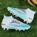 Male And Female Adult High-top Training Football Shoes Professional Competition Shoes Indoor And Outdoor Sports Shoes_vogvips.com