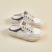 Little White Shoes Women's Mesh Breathable Heightening Shoes Half-support Board Shoes Casual Shoes_vogvips.com