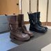 British Style Martin For Women 2025 Summer New Thick Heel Belt Buckle Short Motorcycle Versatile Single Boots Trendy_vogvips.com