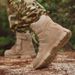 Outdoor Men Hiking Shoes Zippers Breathable Casual Durable Combat Boots Men Outdoor Thick-soled Comfortable Sports Shoes Men_vogvips.com