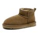 【 Cut size 】 New genuine leather snow boots for women, with thickened non slip cotton shoes that are warm, fashionable,_vogvips.com