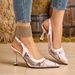 foreign Trade High-heeled Shoes Paired Cheongsam, DG Design With A Subtle Chinese Style, Cross-border Summer_vogvips.com