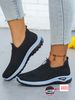 2024 New Sprin And Autumn Women's Sinle Breathable Casual Sports Slip-On Shoes Cross-Border Wholesale_vogvips.com