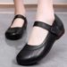 Single Shoes Beef Tendon Soft Sole Comfortable Non-slip Wear-resistant Flat Bottom Long Standing Not Tired Middle-aged Mother Shoes_vogvips.com