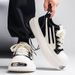 Casual Men's Shoes Breathable Canvas Shoes Big Toe Derby Trendy Shoes 2026 Spring New Style Increased Large Size Sports Board Shoes For Men_vogvips.com