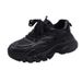 Lace-Up Korean Style White Sneakers 2026 Spring Platform Thick-Soled Sports Breathable Mesh Student Height-Increasing_vogvips.com