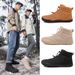 Men's ShoesWinter Five Finger Cotton Shoes For Men And Women High Top Snow Boots Plus Velvet Thickened Warm Non Slip Water Resistant Hiking_vogvips.com