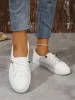 Spring Summer Fashion New Mesh Breathable Round Toe Shallow Mouth Casual And Comfortable Flat Walking Shoes Sneakers_vogvips.com