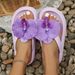 Summer Women's Flip-Flops With Phalaenopsis Flowers Sweet Cute Multi-Color Slippers For Party Outdoor Vacation Indoor Home_vogvips.com