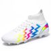 High-top Football Shoes, Electroplated Soles, Spikes, Male Students, Youth, Artificial Grass, Outdoor Training And Competition Shoes_vogvips.com