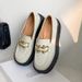 Loafers 2026 Spring Summer New Slip-On Genuine Platform Thick Sole Height Increasing British Style Small Leather Shoes_vogvips.com