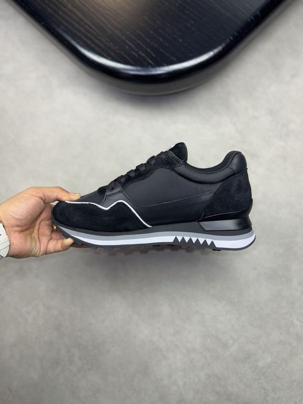 Men's Casual Sports Shoes Made Of Genuine Leather, Comfortable, Non Slip, Wear-resistant, Breathable, Running Shoes,_vogvips.com