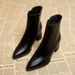 2024 Autumn Winter New European And American Style Pointed Toe Chunky Heel Side Zipper Short Fashion Boots For Women_vogvips.com