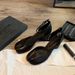 Sheepskin Version ~ Mary Jane High Heels For Women 2024 New Thick Heel Silver Single Round Shallow Mouth Split Toe_vogvips.com