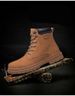 Large Size Martin Boots Men's High-top Tooling Boots Men's Shoes With Cotton Protection_vogvips.com