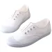 Woman Summer New Fashion Women's Canvas Casual Flats Solid Color Classic Breathable Female Simple Shoes Sneakersd766_vogvips.com
