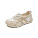 Daddy Shoes Female Student Sports Thick-soled Heightening Shoes Casual Mesh Breathable_vogvips.com